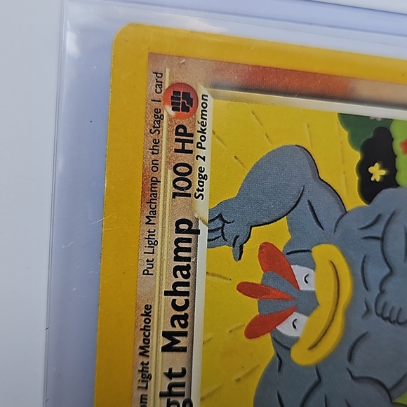 POKEMON~ Light Machamp 25/105 Rare Neo Destiny - Picture 2 of 8